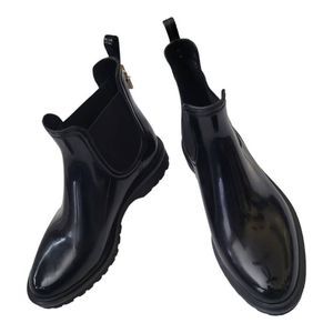 Michael Kors Combat Style Pull on RainBoots Women's 8.5